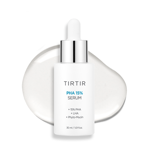 Siero PHA 15% 30ml con Acido Lattobionico, Acido Glicolico e Vitamina E, Anti-Rughe, Idratante, Antiacne, Esfoliante Viso per Uso Domestico - Product Image 1