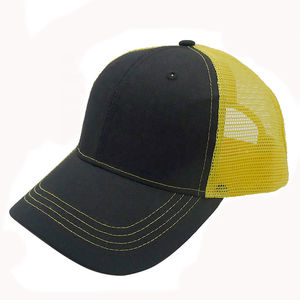 Casquette de camionneur personnalisée à 5 panneaux, couleur unie, mode tête en maille, vêtements d'été pour la plage - Product Image 3