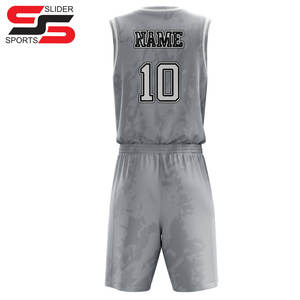 Singlet de basket respirant, grande taille, impression numérique, vêtements de basket respirants, uniformes de basket de qualité supérieure personnalisés - Product Image 2