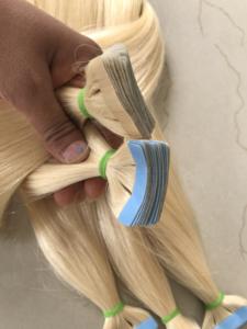 20 "Couleur #613 Ruban droit dans l'extension de cheveux humains lisse et soyeux donneur unique cheveux humains vierges indiens fournisseur indien - Product Image 3