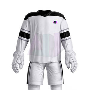 Nuevo Conjunto de Uniforme de Hockey sobre Hielo, Estilo Moderno, Hecho de Tela de Poliéster Transpirable que Absorbe la Humedad, Color Personalizable Disponible para la Venta - Product Image 5