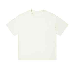 T-shirt écologique respirant à séchage rapide de couleur unie en polyester/coton personnalisé - Product Image 3