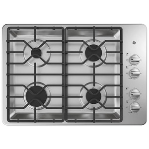 Offer For JGP5030SLSS 30-Inch Built-In <b>Gas</b>-Cooktop, 4-Burner, Consistent Heat-adjustments - Product Image 4
