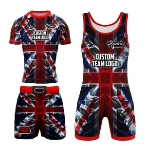 Barato al por mayor de encargo de Pakistán Lucha Libre Singlets Hombres Lucha Libre Singlets Personalizar diseño - Product Image 6