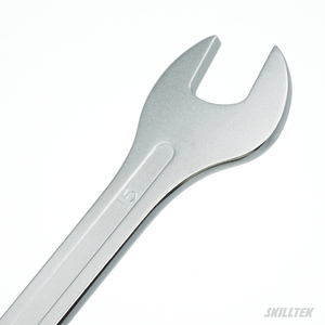 Jeu de clés à fourche à profil bas SKILLTEK OEM en acier au chrome-vanadium forgé, garantie 10 ans, pour bricolage industriel, métriques 6mm-24mm - Product Image 3