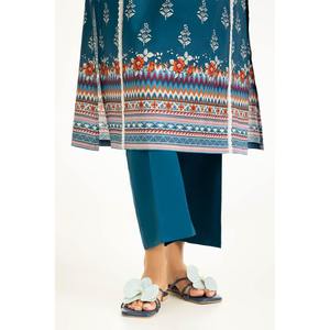 Traje de 3 Piezas Azul Estampado para Mujer, Elegante, para Oficina, con Botones - Product Image 4