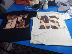 Pantalla de sublimación bordada de socorro personalizada DTG Puff Print Acid Wash Print Hombres Mujeres 250GSM Camiseta de algodón Peso pesado - Product Image 5