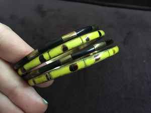 Conjunto de brazalete apilado verde de estilo bohemio al por mayor para mujer Conjunto de brazalete de declaración de última tendencia - Product Image 3