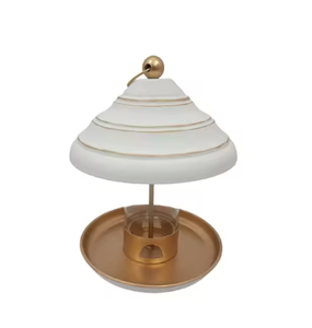 Uso múltiple, superventas, al aire libre, Patio de Metal, peso ligero, comederos para pájaros antiguos sin óxido y soportes para lugares de descanso para baño de pájaros - Product Image 4