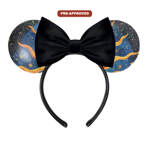 Diadema Negra Pintable Sky Design, Accesorio para el Cabello para Manualidades y Dibujo, para Niños y Niñas, Fiesta de Cumpleaños - Product Image 1