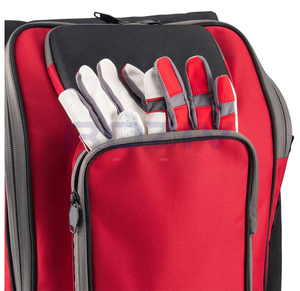 Sacs à dos de baseball à roulettes, sacs de sport en gros, sacs à dos personnalisés avec logos, designs multifonctions, polyester de haute qualité, arqué - Product Image 3