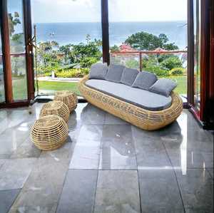 Hochwertige Rattan Gartenmöbel Abstand Moderne Glückliche <span class=keywords><strong>Sofa</strong></span> Couch Set Rattan Gartenmöbel Set Zum Verkauf