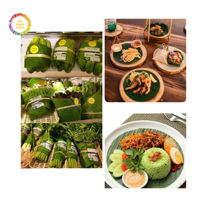 Feuilles de bananier congelées, grande taille, feuilles de bananier congelées pour l'emballage alimentaire traditionnel, résistantes à la vapeur et au four, norme d'exportation - Product Image 6