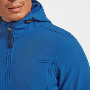 Nouvelle veste softshell imperméable d'hiver de haute qualité avec fermeture éclair, service OEM, logo personnalisé, pour hommes, à prix avantageux - Product Image 3
