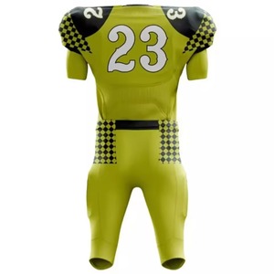 Ensemble d'uniformes de football américain pour jeunes 2024 avec logo personnalisé Sublimation en polyester et techniques imprimées Logo pour jeunes cousu - Product Image 3
