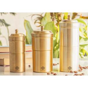 ที่กรองกาแฟแบบแขวนหูยี่ห้อ Crafstman ปรับแต่งโลโก้ได้ ผลิตจากทองเหลืองแท้คุณภาพสูง พร้อมผิวสัมผัสแบบด้าน - Product Image 4