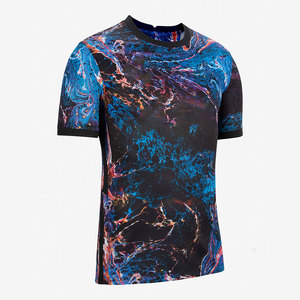 เสื้อฟุตบอลผ้าเนื้อนุ่ม ดีไซน์เคลื่อนไหวสะดวก สไตล์เรโทร สำหรับการแข่งขันแบบสบายๆ - Product Image 3