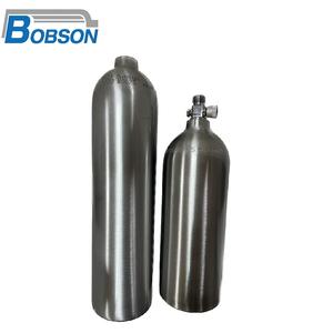 Cylindre de boisson CO2 3000ml approuvé ISO avec valve marche-arrêt Réservoir en aluminium 1800 PSI pour une utilisation commerciale de soda et de brouillon - Product Image 4