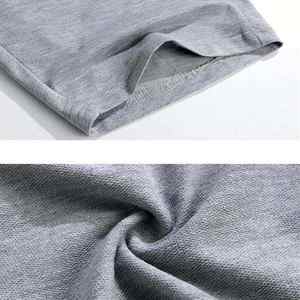 Conjunto de dos piezas de verano personalizado para hombre, camiseta y pantalones cortos con estampado informal transpirable, tejido térmico hecho en Pakistán 2025 - Product Image 4