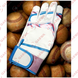 Haute qualité prix usine cuir de vachette longue manchette Softball gants de baseball pour frapper personnaliser les fabricants de gants - Product Image 4