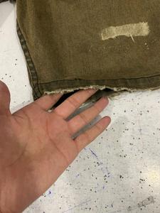 กางเกงยีนส์ขาสั้นทรงตรงสไตล์วินเทจฟอกสีแบบทำเก่า 100% ผ้าฝ้าย ผลิตตามสั่งสำหรับผู้ชาย วิธีการทอเป็นมิตรกับสิ่งแวดล้อม เหมาะสำหรับฤดูร้อน - Product Image 4