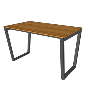 Bamboo Laptop <b>Desk</b> 120x70cm Foldable with Metal Legs for Home & School Use - Product Image 4