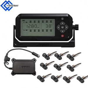 Westbay evrensel dijital 6-28 tekerlekler araba harici iç lastik basıncı izleme sistemi lastik göstergesi lastik basıncı sensörü <span class=keywords><strong>TPMS</strong></span> - Product Image 5
