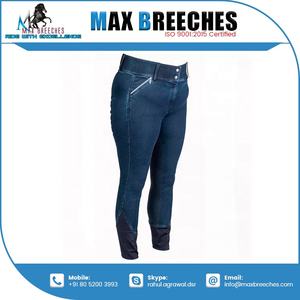 กางเกงขี่ม้าผ้านิ่มสำหรับผู้หญิงกำหนดโลโก้เองใหม่เสื้อขี่ม้าผ้าเดนิมผ้าไนลอนพิมพ์ลายซิลิโคนผลิตภัณฑ์ม้าแฟนซี - Product Image 4