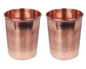 Classical Design Purest <b>Copper</b> <b>Glass</b> for Water and Drinks Good Quality <b>Copper</b> Wine <b>Glass</b> with Polished - Product Image 3