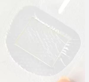 อุปกรณ์ตกแต่งแบบนิ่มมีแผ่นไฮโดรเจลใสสำหรับทางการแพทย์ CHG IV มีแผ่นใสโปร่งแสงโดยผู้ผลิตอินเดีย - Product Image 1