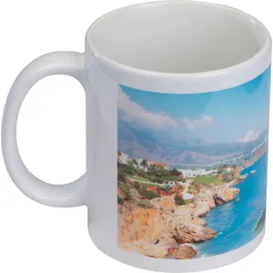 Mug publicitaire personnalisé Salvador à impression ronde avec gadgets sur mesure - Product Image 2