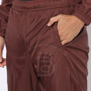 Active Wear Conjunto de chándales con cremallera estampada transpirable de invierno para hombres 2 piezas Algodón deportivo elegante de alta calidad - Product Image 5