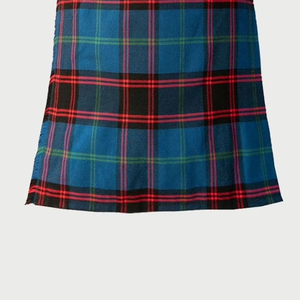 Men Scottish Tartan Kilt Traditional Plaid Kilts Acrylic Pleated Skirt Adjustable Waist Regular Fit - Product Image 3