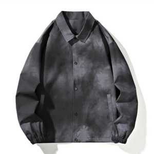 Veste de coach grecque personnalisée, pour sororité et fraternité, col montant, logo frontal, 100% polyester, coupe-vent imperméable, OEM ODM - Product Image 3