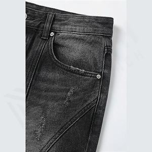 Pantalones Vaqueros de Mezclilla para Hombre 2025, Pantalones Ajustados, Vaqueros Ajustados para Hombre, Venta al por Mayor de Fábrica, Transpirables, Rectos, Servicio OEM - Product Image 5