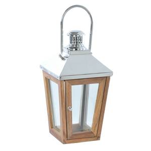 LANTERNES DE BOUGIE CLASSIQUES EN ACIER INOXYDABLE POLI ET EN VERRE avec POIGNÉE EN CORDE FAIT À LA MAIN pour LA DÉCORATION DE LA MAISON AXIOM ACCENTS DE MAISON - Product Image 2