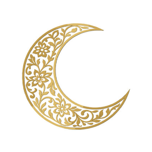 Durable Brass Moon Metal Decor For Tabletop High Quality Home Decor With Polish Finished Easy Installation - Product Image 4