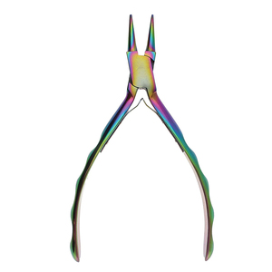 Alicates para hacer joyas hechos a medida Alicates para hacer joyas Color titanio 6mm y 8mm Doble resorte Mango de agarre suave Alicates para hacer joyas - Product Image 1