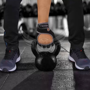 Gants d'entraînement de gymnastique pour femmes, gantelets d'exercice, pour plein air, Design de Logo - Product Image 5