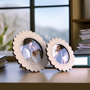 Love Special Days Picture <b>Frame</b> For Laser Cut SVG DXF Files, First Date, Anniversary, Engaged, Wedding, Photo Holder, - Product Image 1