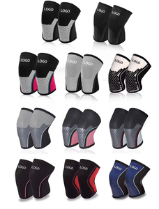 Weightlifting Knee <b>Pads</b> Compression Sleeves Thickened Durable Support Neoprene & Nylon Breathable Anti-UV Quick Dry Unisex - Product Image 6