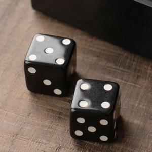 Jeu de cartes et de dés de style américain, dominos, jeu d'enfants pour pique-nique et intérieur, boîte standard noire, emballage personnalisé - Product Image 6