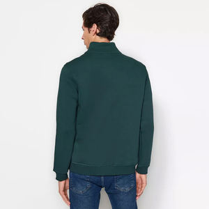 Sweat-shirt à demi fermeture éclair pour hommes, meilleure vente sur mesure, livraison directe d'usine, nouveau design de sweat-shirt pour hommes - Product Image 2