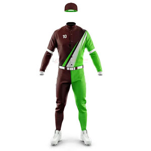 Proveedor de Uniformes de Béisbol Sublimados Personalizados en Pakistán, Diseño de Color Personalizado, 100% Poliéster, Transpirable, de Alta Calidad, para Equipos, Tallas Grandes - Product Image 2