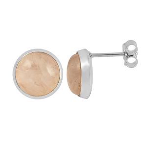 Classique 925 argent Sterling calcédoine naturel bleu pierres précieuses boucle d'oreille lunette réglage pour mariage ou fête cadeau pour les femmes - Product Image 3