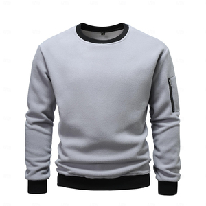 Sudaderas Hombres/Sudaderas térmicas personalizadas Suéter de hombre Sudaderas de manga larga Sudaderas de lana gruesa Jerséis en blanco - Product Image 1