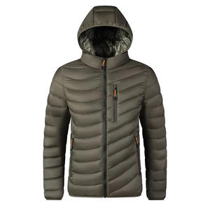 Veste matelassée unisexe à succès, personnalisable, fermeture éclair, longue durée, imperméable, pour l'hiver, pour hommes et femmes, couleur unie, marque pour hommes - Product Image 4