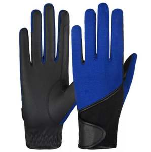 Guantes de equitación de fabricante de alta calidad 2025, guantes ecuestres personalizados antideslizantes, servicio OEM, guantes deportivos con logotipo personalizado - Product Image 6