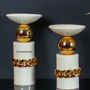 Bol en métal au design unique, décoration d'intérieur, articles de table, taille personnalisée disponible - Product Image 1