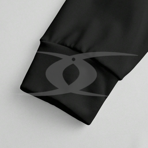 100% coton blanc épais polaire poids lourd thermique Halloween sweats à capuche surdimensionné impression personnalisée Logo hommes couleur bloc sweats à capuche - Product Image 6